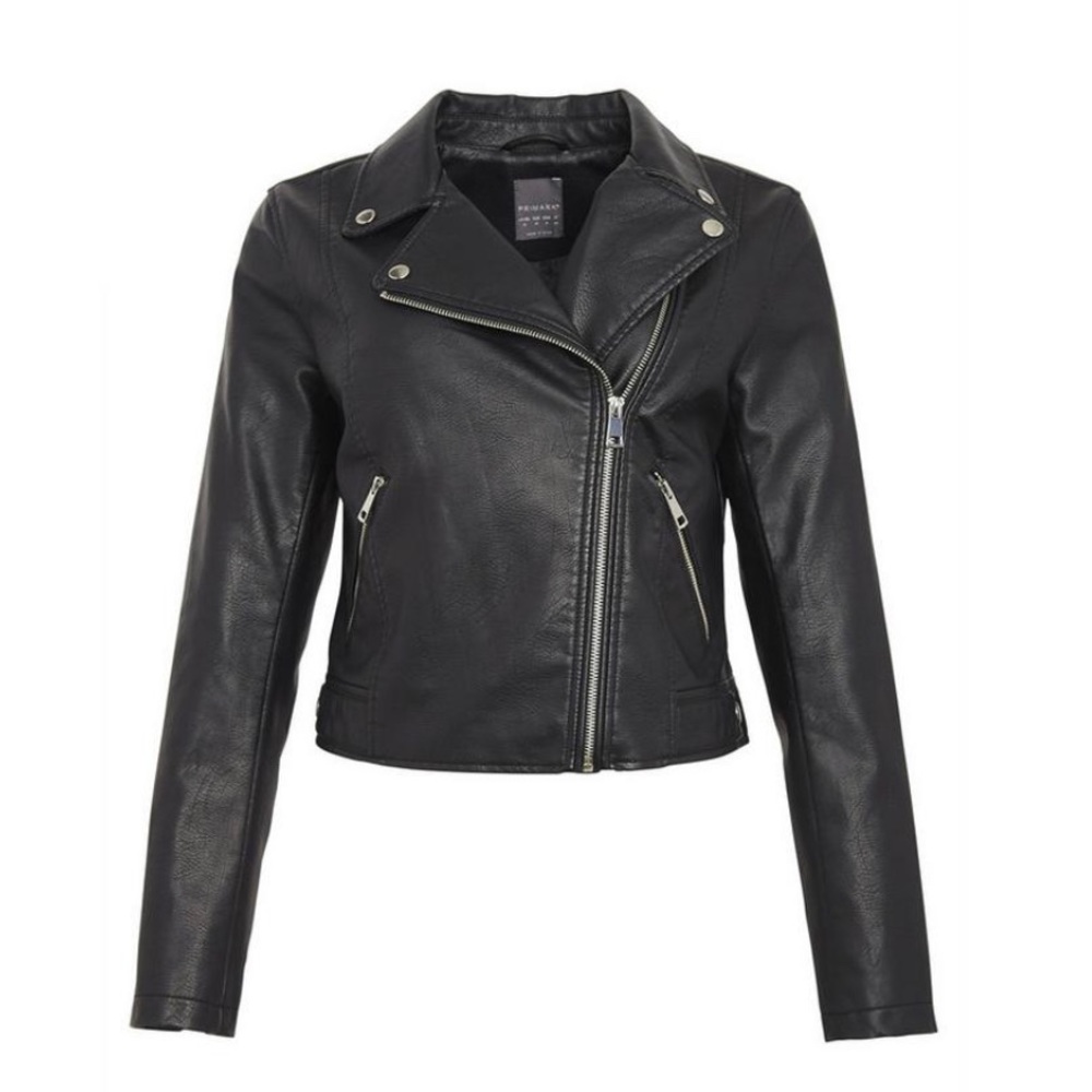 Black Leather Jacket (new)